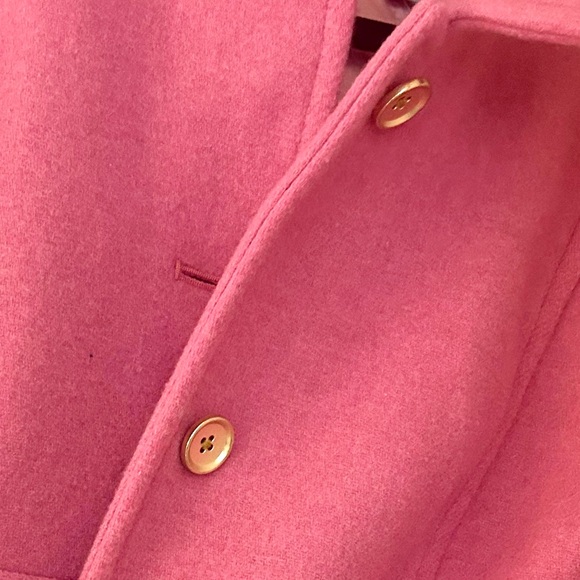 J.Crew Barbie Pink Coat Wool Lady Day - NEW w Tags - Picture 7 of 7